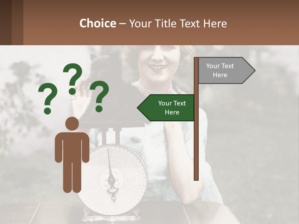 Weighing PowerPoint Template