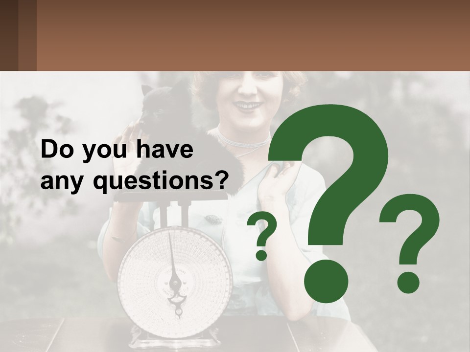 Weighing PowerPoint Template