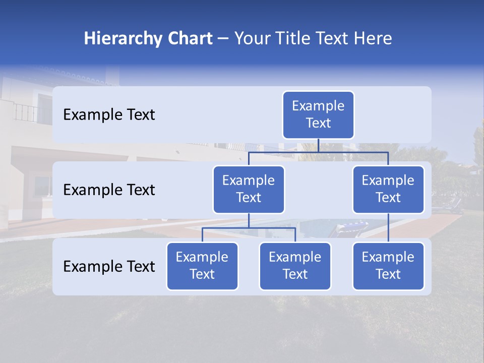 Swimming Pool At Home PowerPoint Template