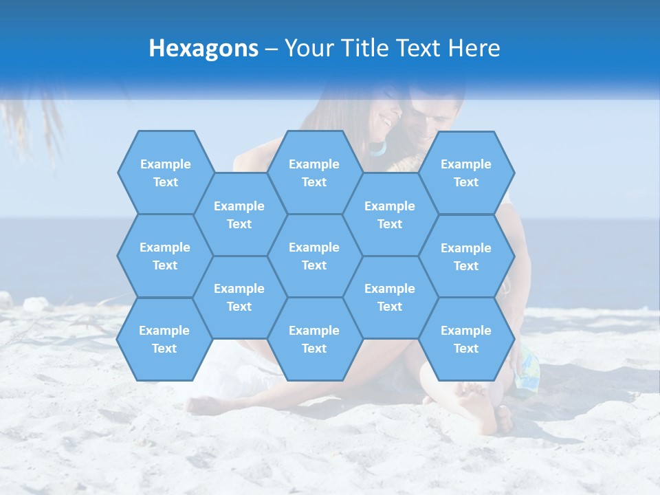 Family By The Sea PowerPoint Template