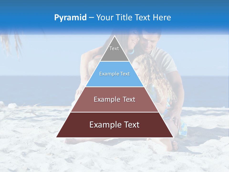 Family By The Sea PowerPoint Template