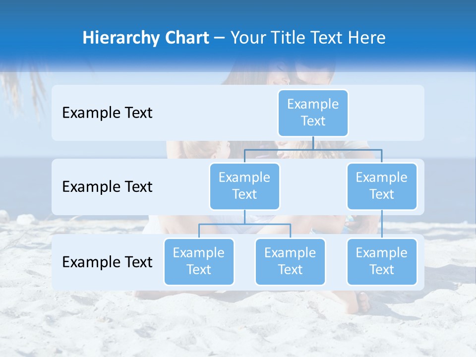 Family By The Sea PowerPoint Template