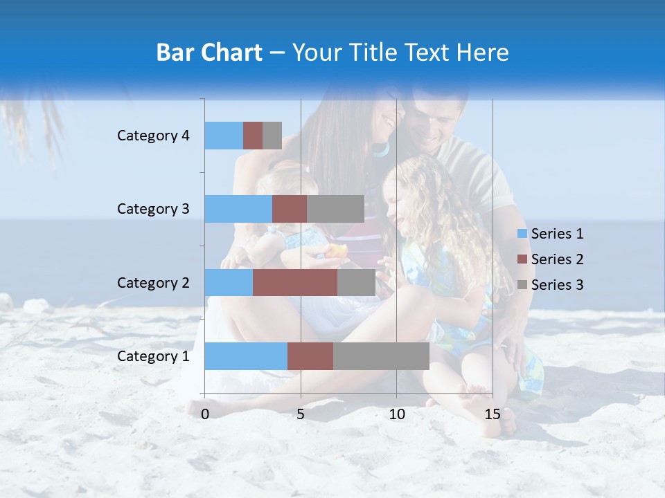 Family By The Sea PowerPoint Template