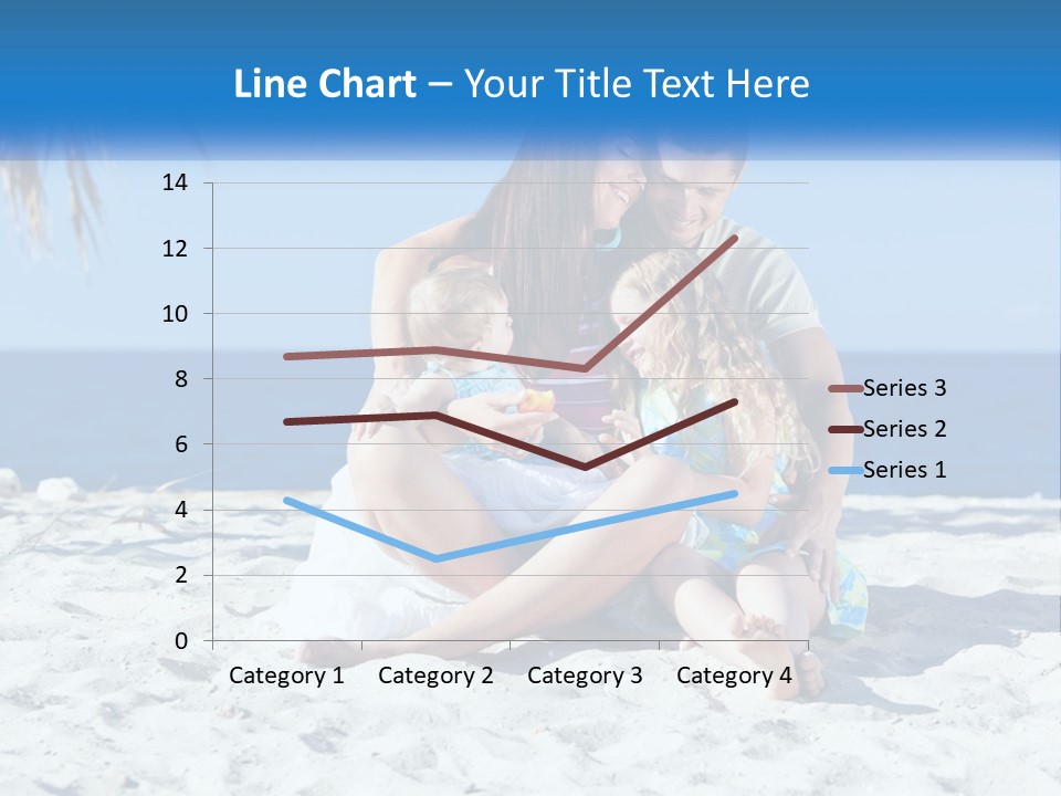 Family By The Sea PowerPoint Template