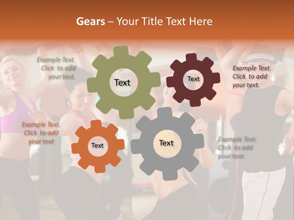 Choreography And Dancing PowerPoint Template