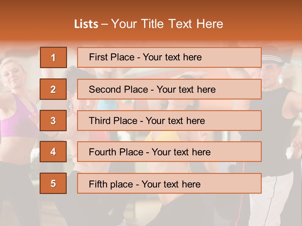 Choreography And Dancing PowerPoint Template