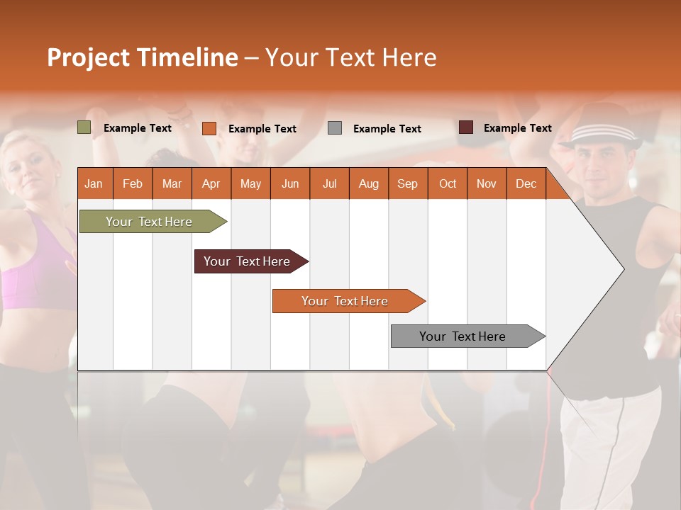 Choreography And Dancing PowerPoint Template
