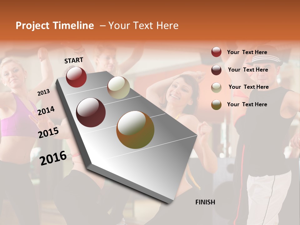 Choreography And Dancing PowerPoint Template