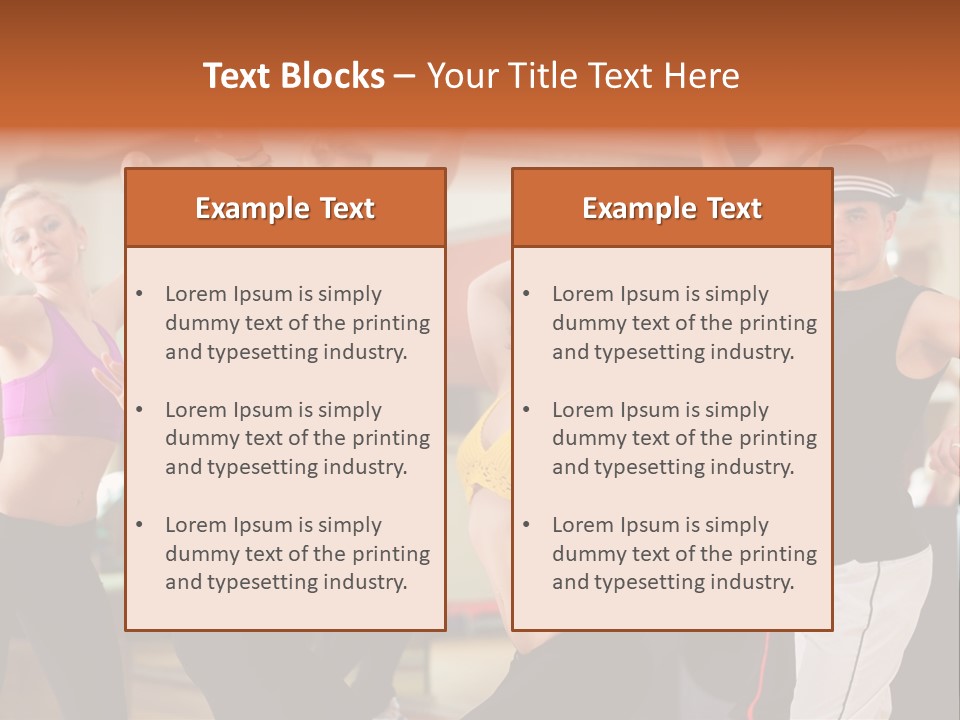 Choreography And Dancing PowerPoint Template