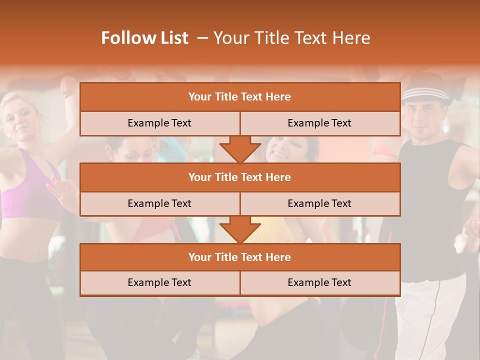 Choreography And Dancing PowerPoint Template