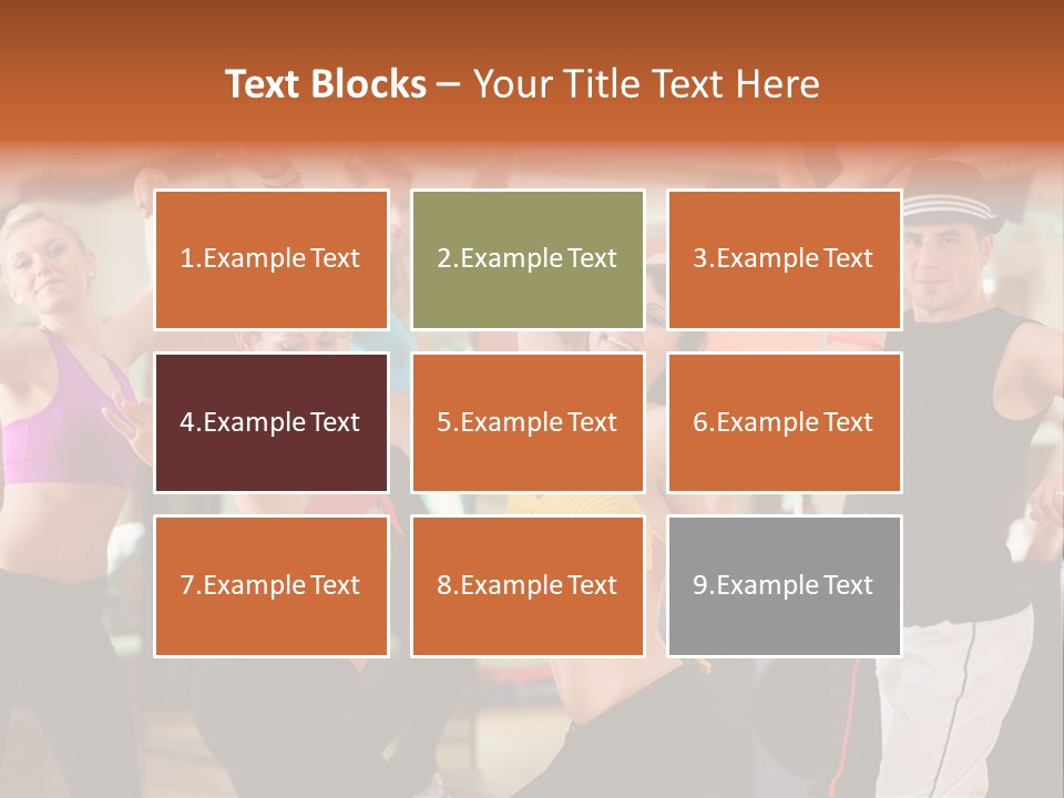Choreography And Dancing PowerPoint Template
