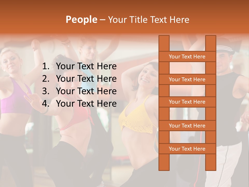 Choreography And Dancing PowerPoint Template