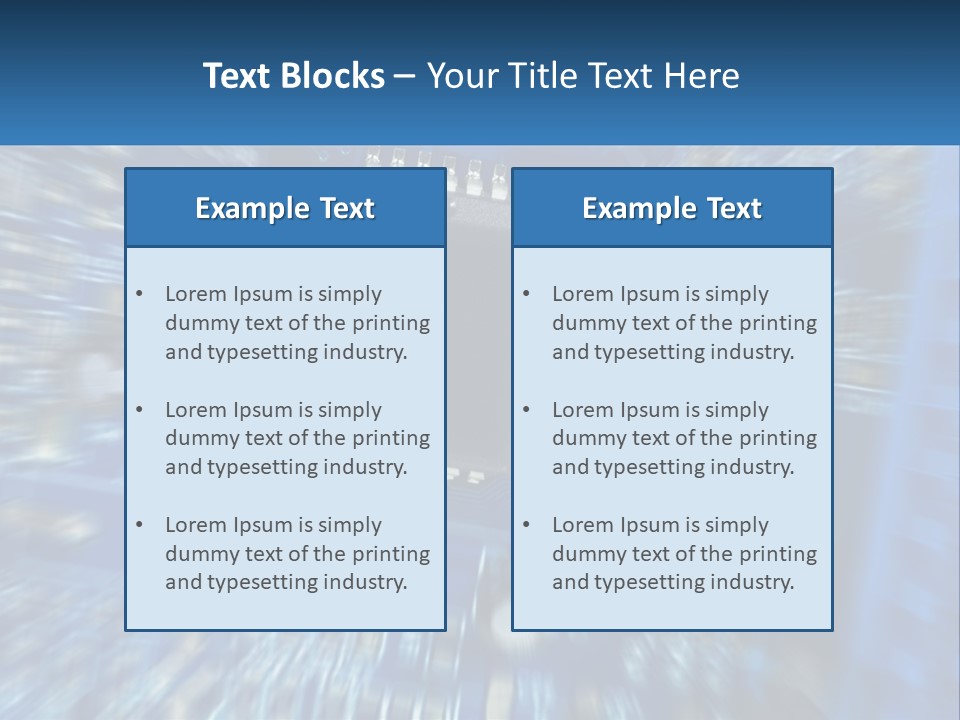 Electronic Chip PowerPoint Template
