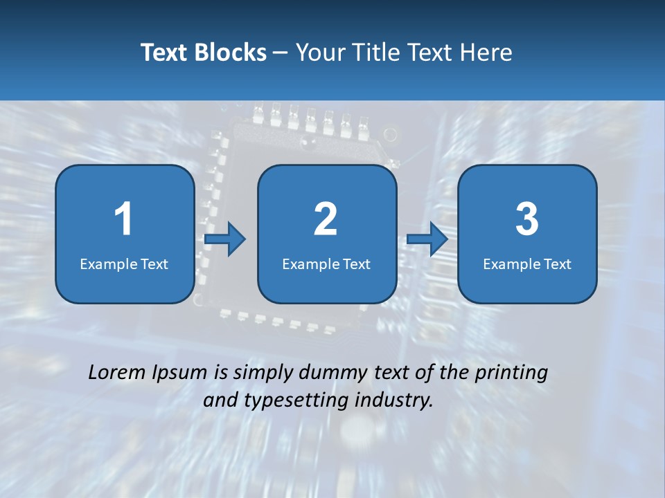 Electronic Chip PowerPoint Template
