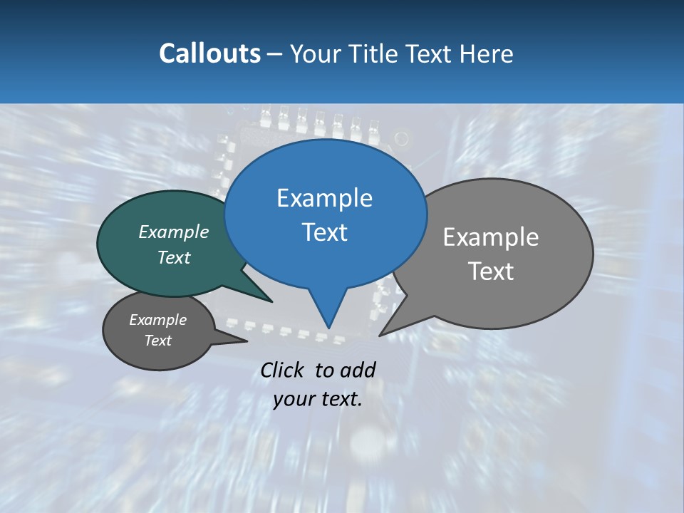 Electronic Chip PowerPoint Template