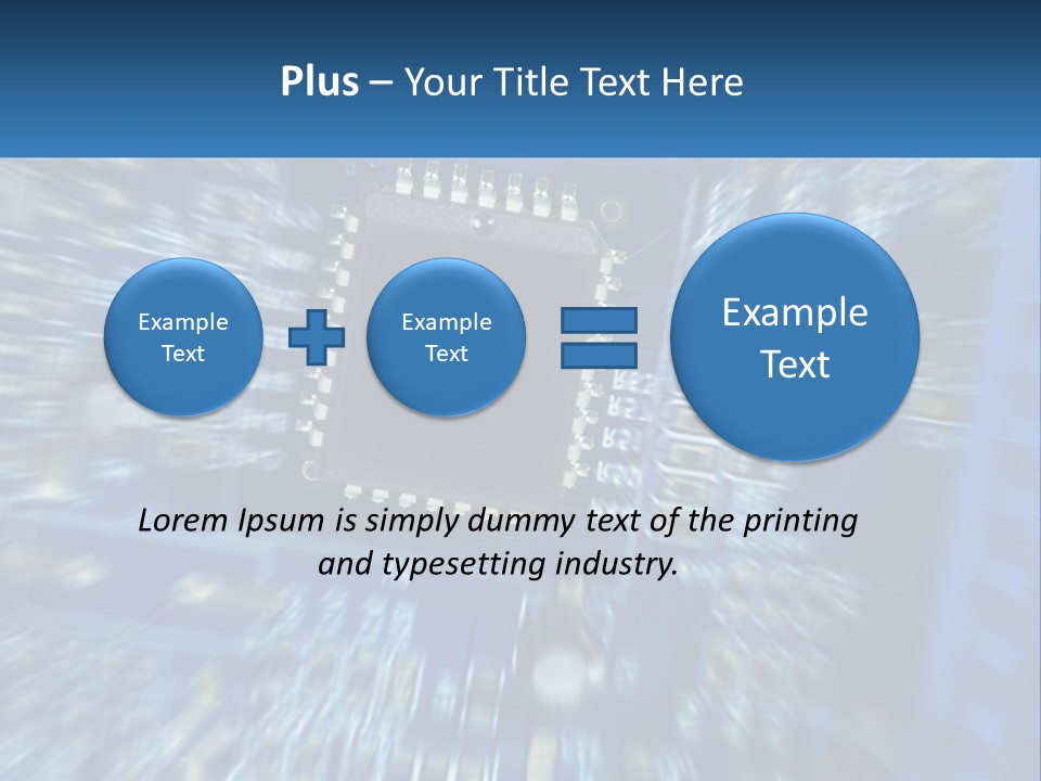 Electronic Chip PowerPoint Template