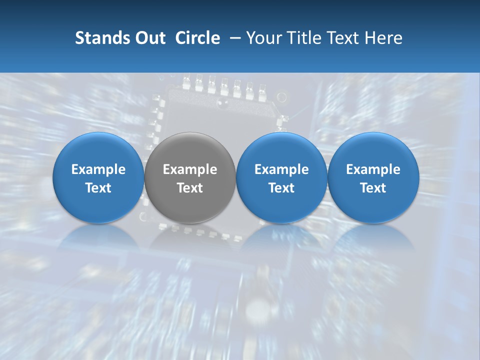 Electronic Chip PowerPoint Template