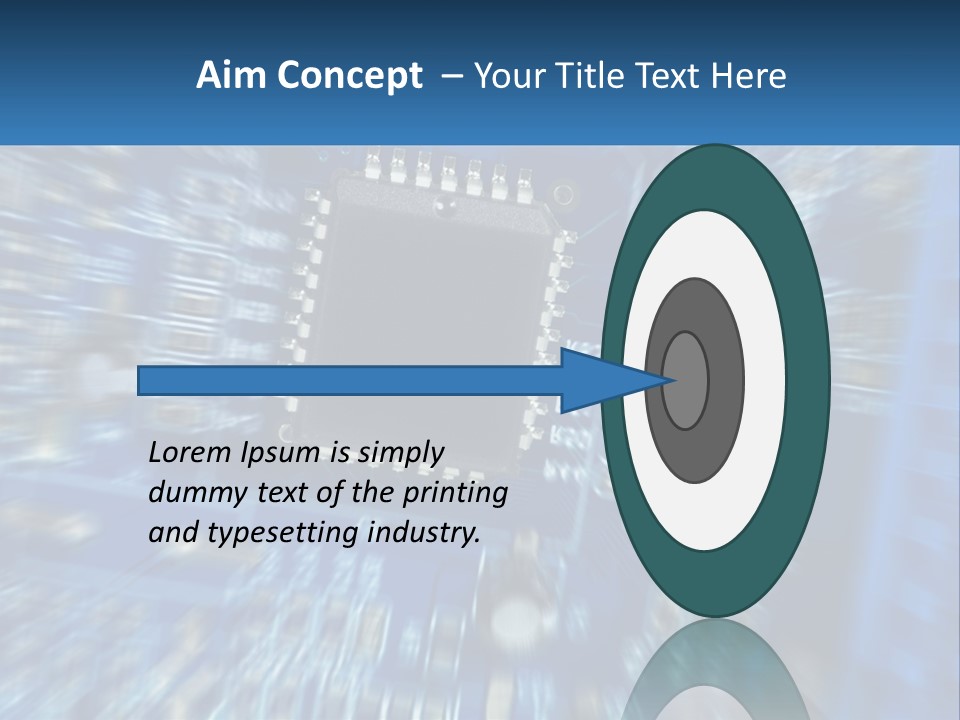 Electronic Chip PowerPoint Template
