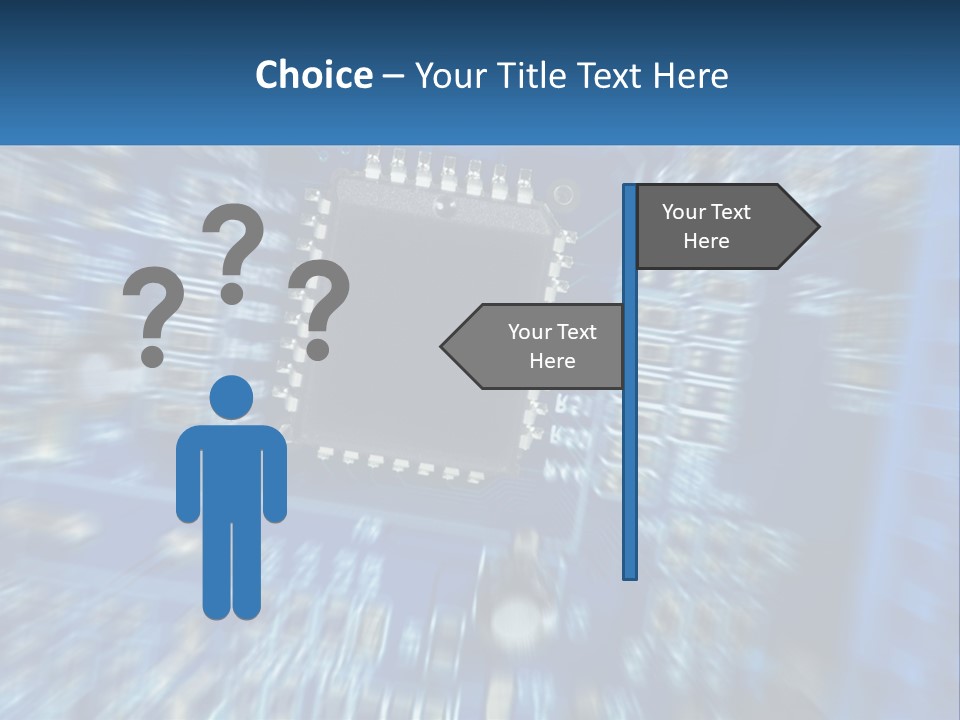 Electronic Chip PowerPoint Template
