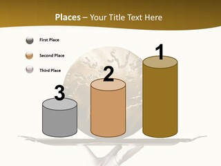 Planet On The Tray PowerPoint Template