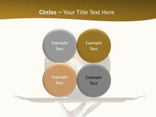 Planet On The Tray PowerPoint Template