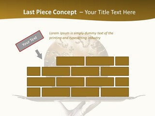 Planet On The Tray PowerPoint Template