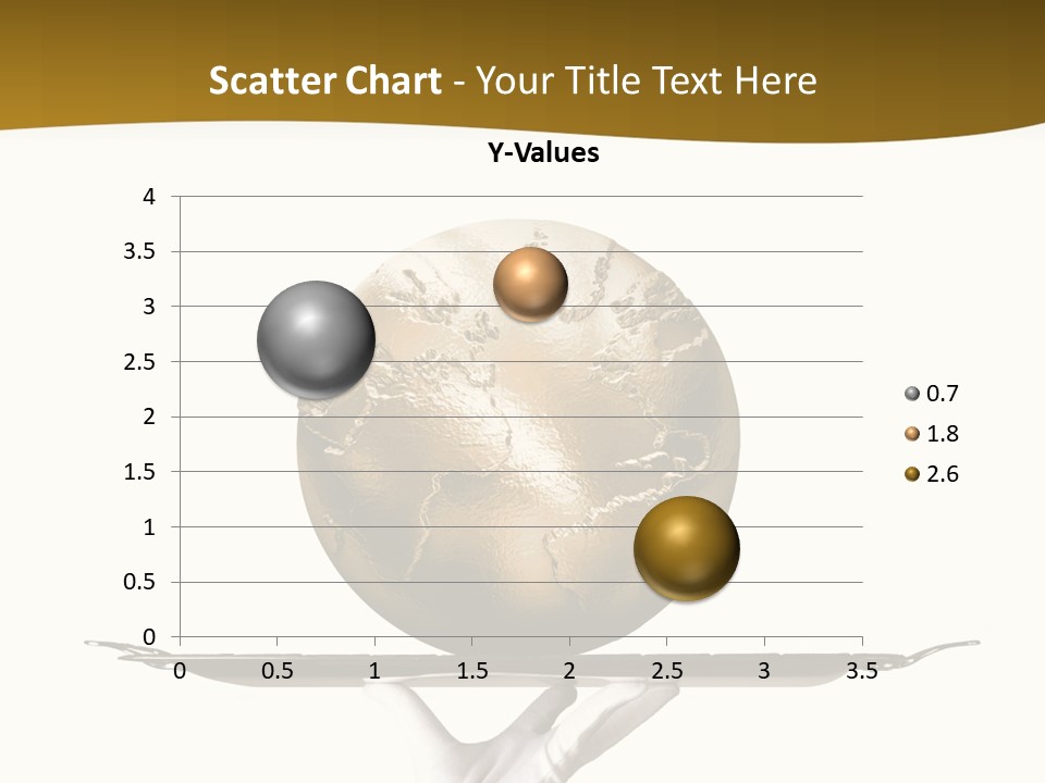 Planet On The Tray PowerPoint Template