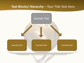 Planet On The Tray PowerPoint Template