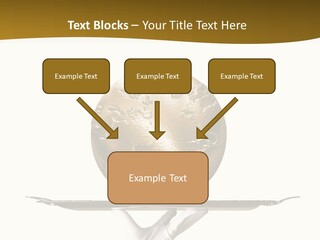 Planet On The Tray PowerPoint Template