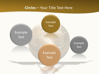 Planet On The Tray PowerPoint Template