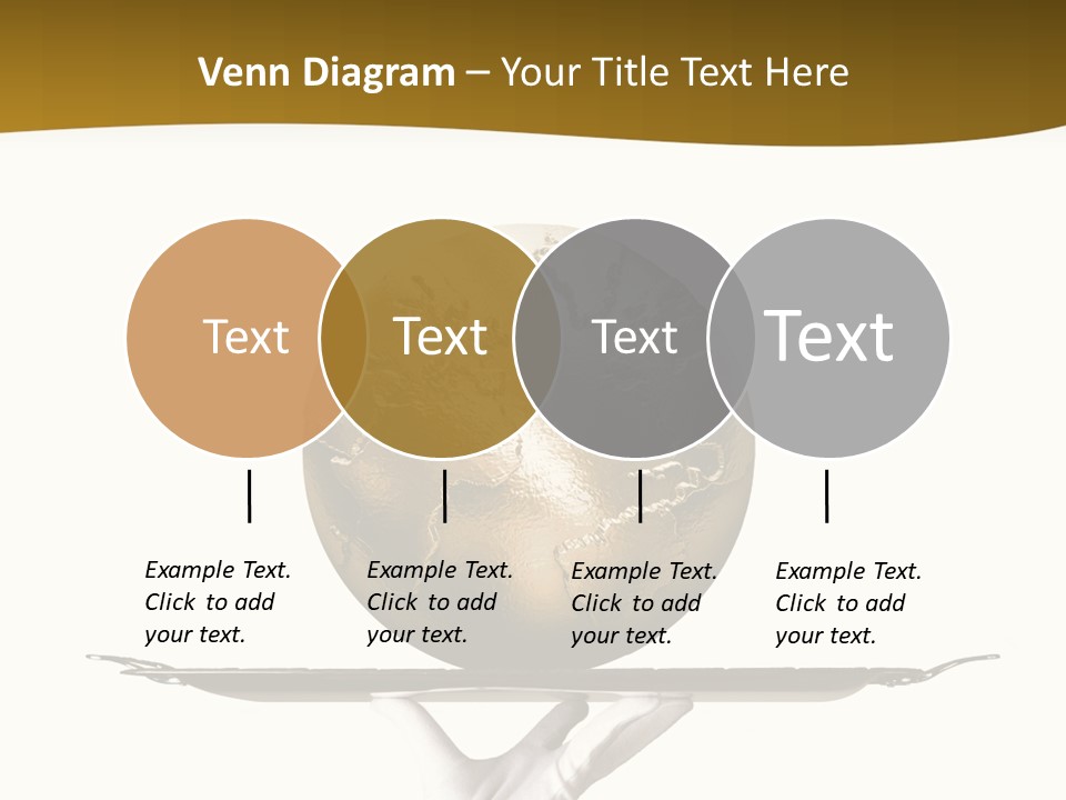 Planet On The Tray PowerPoint Template