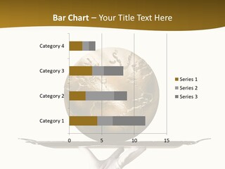 Planet On The Tray PowerPoint Template