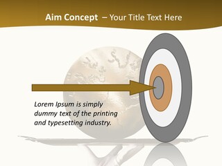 Planet On The Tray PowerPoint Template