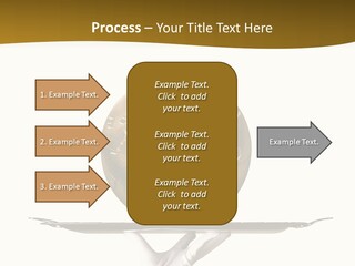 Planet On The Tray PowerPoint Template