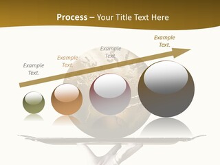 Planet On The Tray PowerPoint Template