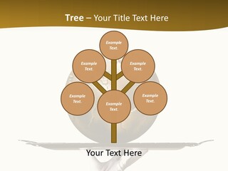 Planet On The Tray PowerPoint Template