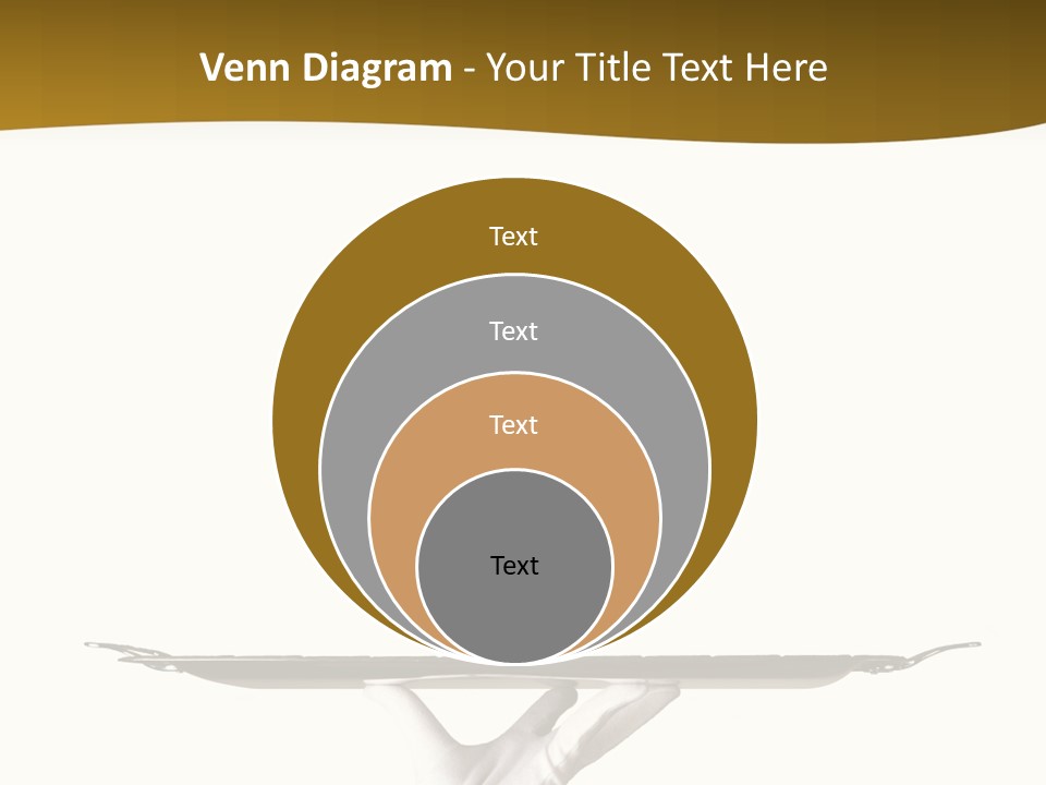Planet On The Tray PowerPoint Template