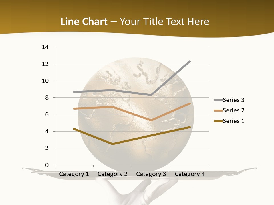 Planet On The Tray PowerPoint Template