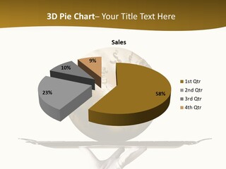 Planet On The Tray PowerPoint Template