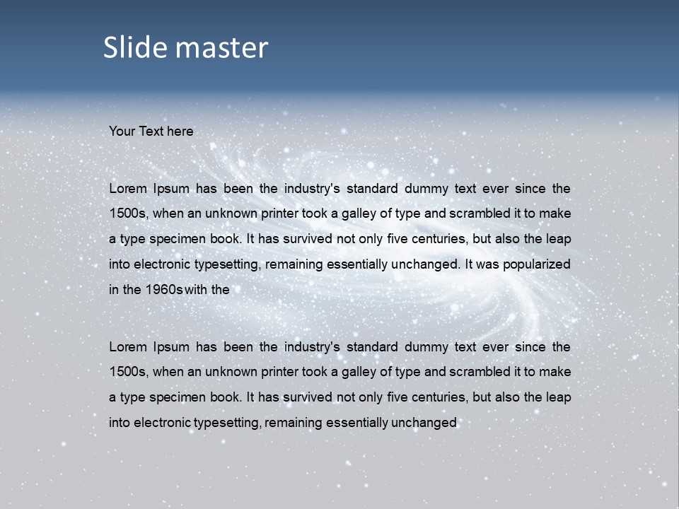 Galaxy PowerPoint Template