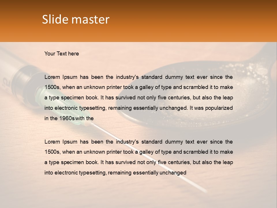 Injection PowerPoint Template