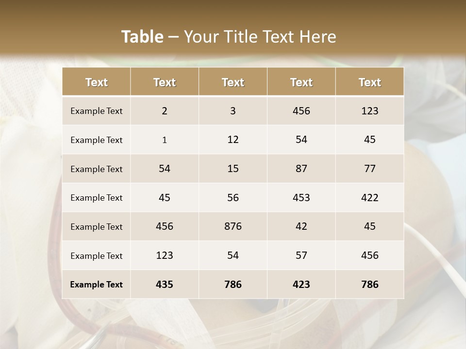 A Man On A Drip PowerPoint Template
