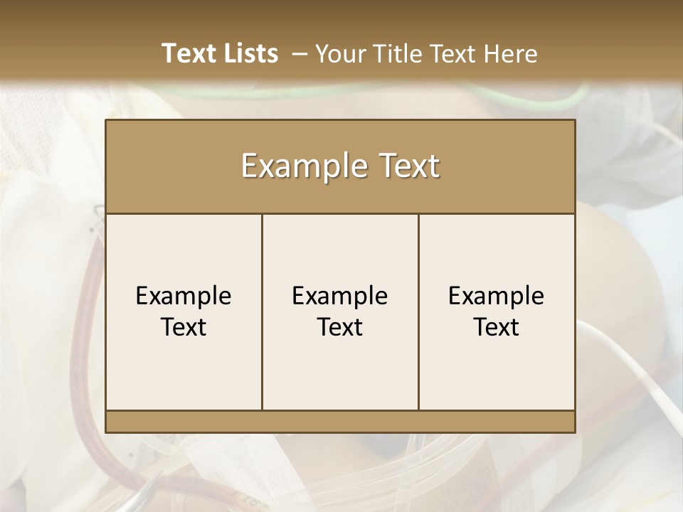 A Man On A Drip PowerPoint Template