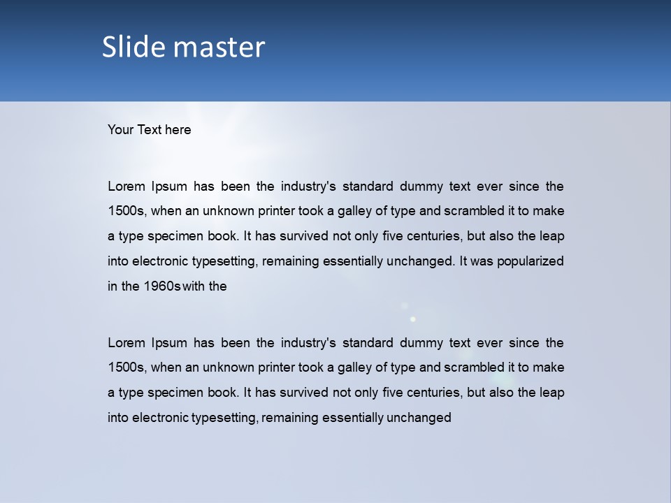 Sun PowerPoint Template