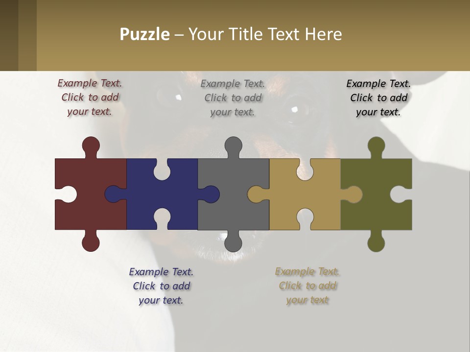 An Evil Dog PowerPoint Template