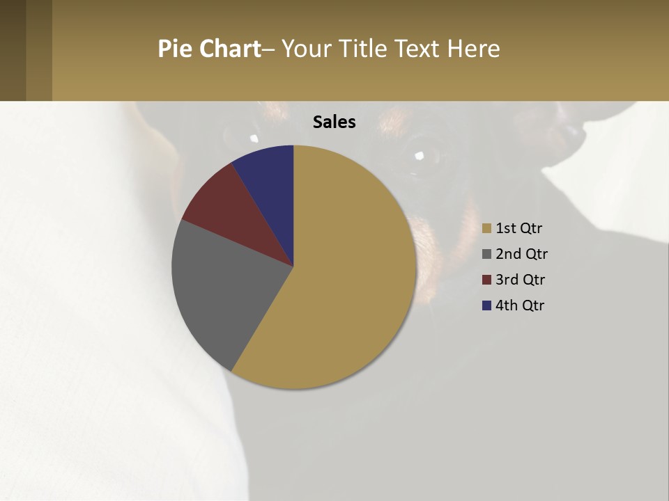 An Evil Dog PowerPoint Template