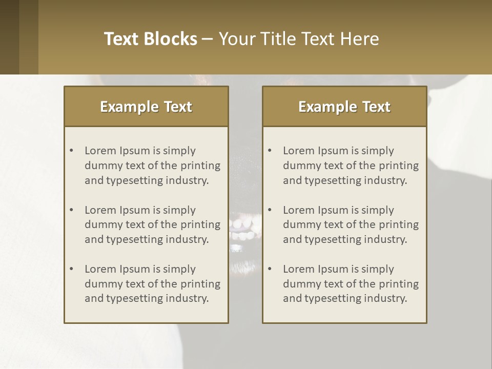 An Evil Dog PowerPoint Template