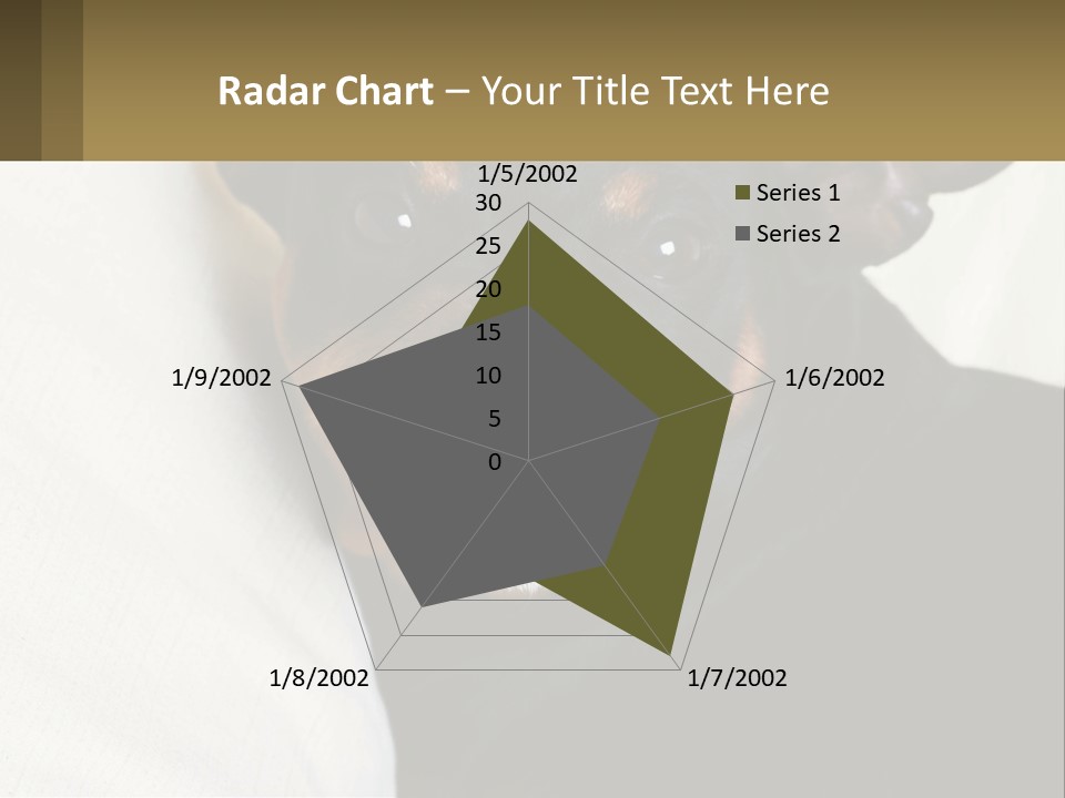 An Evil Dog PowerPoint Template
