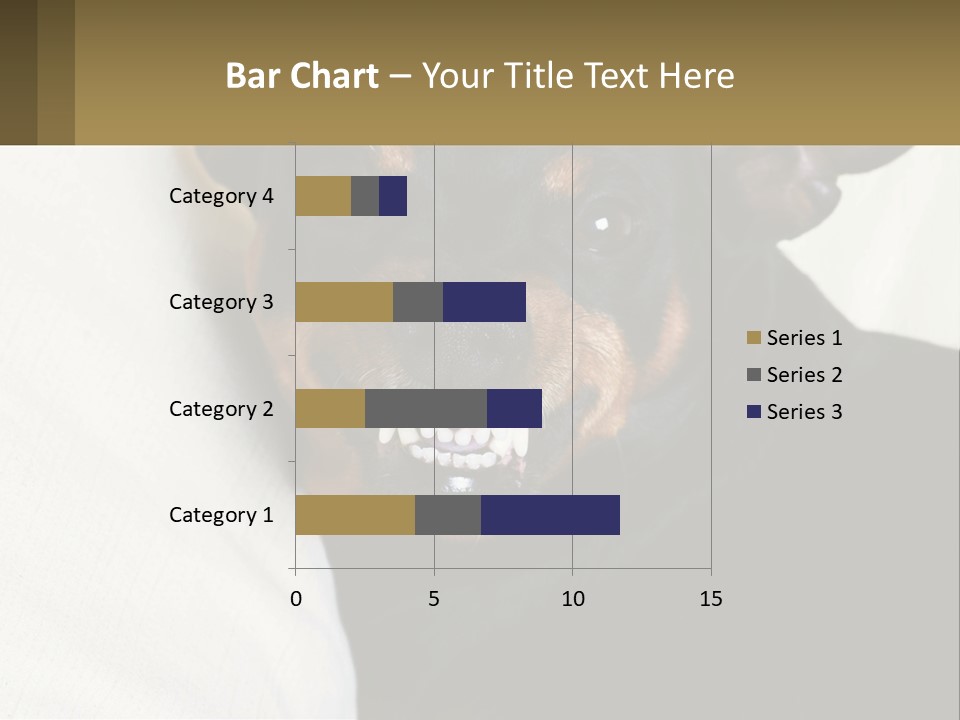 An Evil Dog PowerPoint Template