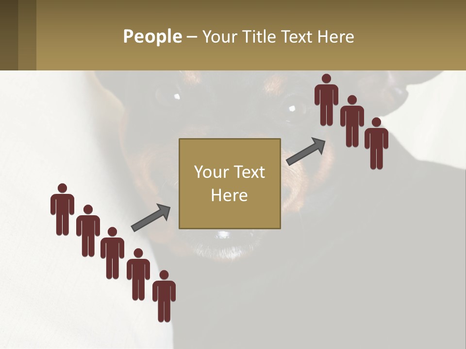 An Evil Dog PowerPoint Template